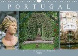 Portugal - Historische Quintas und Gärten (Wandkalender 2019 DIN A4 quer)