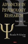 Advances in Psychology Research