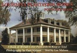 Louisiana Plantation Homes Postcard Book