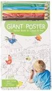 Giant Poster Colouring Book: Farm