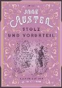 Jane Austen, Stolz und Vorurteil. Illustrierte Schmuckausgabe mit Goldprägung