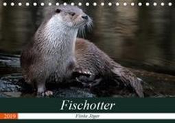 Fischotter, flinke Jäger (Tischkalender 2019 DIN A5 quer)