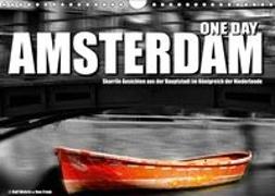 One Day Amsterdam (Wandkalender 2019 DIN A4 quer)