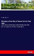 Directory of the City of Tucson for the Year 1881