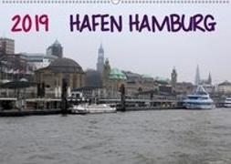 Hafen Hamburg 2019 (Wandkalender 2019 DIN A2 quer)