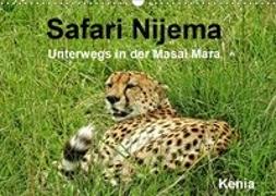 Safari Nijema - Unterwegs in der Masai Mara (Wandkalender 2019 DIN A3 quer)