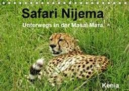 Safari Nijema - Unterwegs in der Masai Mara (Tischkalender 2019 DIN A5 quer)