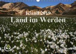Island 2019 - Land im Werden (Wandkalender 2019 DIN A3 quer)