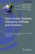 Open Source Systems: Enterprise Software and Solutions