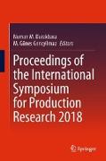 Proceedings of the International Symposium for Production Research 2018