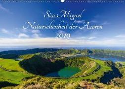 São Miguel - Naturschönheit der Azoren (Wandkalender 2019 DIN A2 quer)