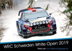 WRC Schweden White Open 2019 (Wandkalender 2019 DIN A3 quer)