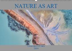 Nature as Art - Tongruben von oben (Wandkalender 2019 DIN A2 quer)