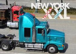 NEW YORK XXL Trucks and Limos (Wandkalender 2019 DIN A2 quer)