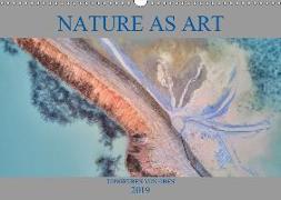 Nature as Art - Tongruben von oben (Wandkalender 2019 DIN A3 quer)
