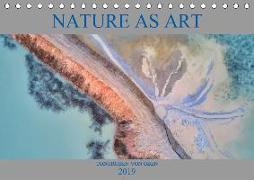 Nature as Art - Tongruben von oben (Tischkalender 2019 DIN A5 quer)