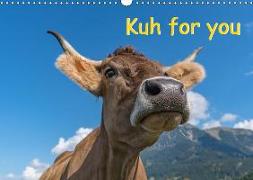 Kuh for you (Wandkalender 2019 DIN A3 quer)