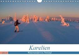 Karelien - Winterwandern in Finnland (Wandkalender 2019 DIN A4 quer)