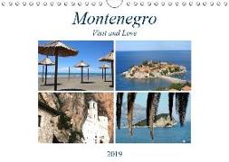 Montenegro - Visit and Love (Wandkalender 2019 DIN A4 quer)