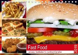 Fast Food. Leckeres Gecklecker für Junkfood-Genießer (Tischkalender 2019 DIN A5 quer)