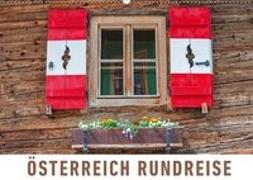 Österreich Rundreise (Wandkalender 2019 DIN A2 quer)