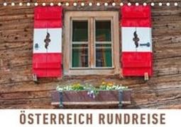 Österreich Rundreise (Tischkalender 2019 DIN A5 quer)