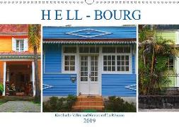 Hell-Bourg - Kreolische Villen und Häuser auf La Réunion (Wandkalender 2019 DIN A3 quer)