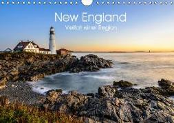 New England - Vielfalt einer Region (Wandkalender 2019 DIN A4 quer)