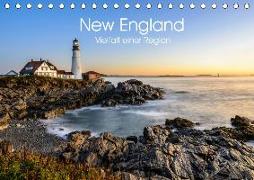 New England - Vielfalt einer Region (Tischkalender 2019 DIN A5 quer)