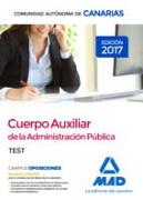 Cuerpo Auxiliar de la Administración Pública, Comunidad Autónoma de Canarias. Test