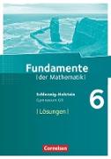 Fundamente der Mathematik, Schleswig-Holstein G9, 6. Schuljahr, Lösungen zum Schülerbuch