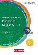 Inklusions-Material, Klasse 5-10, Biologie, Buch mit CD-ROM
