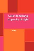 Color Rendering Capacity of Light