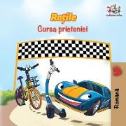 The Wheels The Friendship Race (Romanian Book for Kids)