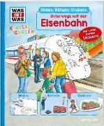 WAS IST WAS Kindergarten Malen Rätseln Stickern Unterwegs mit der Eisenbahn