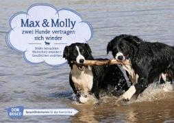 Max und Molly - zwei Hunde vertragen sich wieder. Kamishibai Bildkartenset