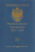 Franz, R: Preussisch-deutsche Seitengewehre 1807-1945 Band I