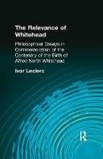 The Relevance of Whitehead