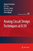 Analog Circuit Design Techniques at 0.5V