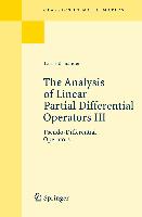 The Analysis of Linear Partial Differential Operators 3