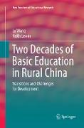 Two Decades of Basic Education in Rural China