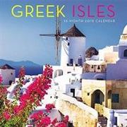 GREEK ISLES 2019 SQUARE WALL CALENDAR