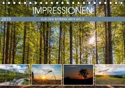 Impressionen aus dem Bayerischen Wald (Tischkalender 2019 DIN A5 quer)