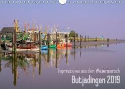 Impressionen aus dem Wesermarsch - Butjadingen 2019 (Wandkalender 2019 DIN A4 quer)