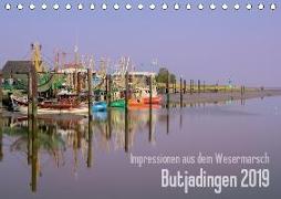 Impressionen aus dem Wesermarsch - Butjadingen 2019 (Tischkalender 2019 DIN A5 quer)