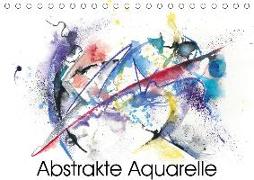Abstrakte Aquarelle (Tischkalender 2019 DIN A5 quer)