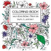 Coloring Book - wunderschöne Blumen zum Ausmalen