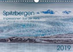 Spitzbergen - Impressionen aus der Arktis (Wandkalender 2019 DIN A4 quer)