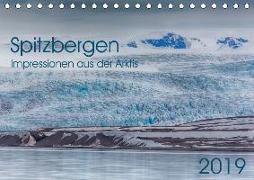 Spitzbergen - Impressionen aus der Arktis (Tischkalender 2019 DIN A5 quer)