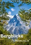 Bergblicke - Mittenwald (Tischkalender 2019 DIN A5 hoch)